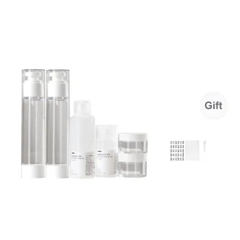 NILIYA Vacuum Travel Dosing Bottles Portable Set Empty Bottle Sample