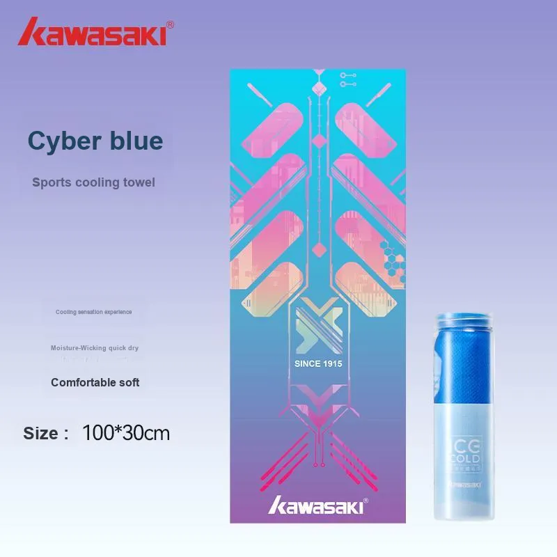 Kawasaki Badminton Equipment Blue Green-3