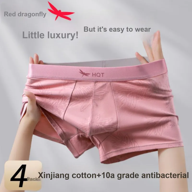 RED DRAGONFLY Cotton Panties Men's 3 Pack Box-5