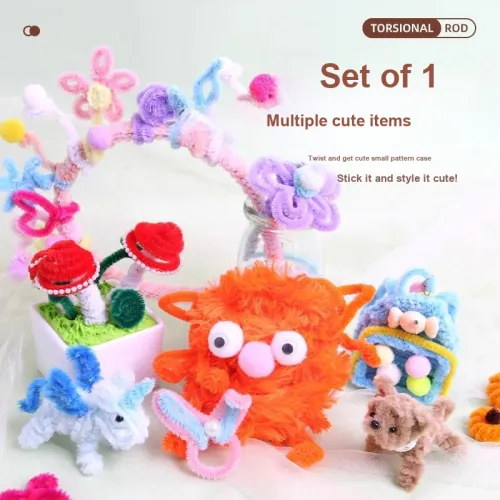 Mr. Toy Чудеса Твист Stick Handmade DIY Материал Упаковка Игрушки