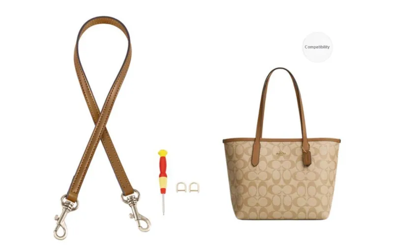 Kim Yeon sha Artificial Leather Bag Strap Women's Milk Tea-0