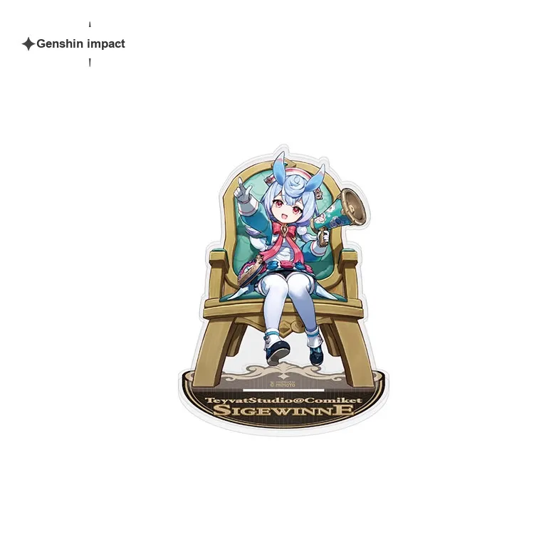 GenShin Teyvat Reflection Fun Shoot Collection Clorinde, Sigewinne, Pendant Merch Acrylic Stands-3