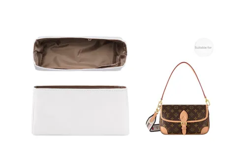 Kim Yeon-sha Bag Accessories LV Diane Bread Bag Exclusive White Dupont Paper Inner [Ultra-Light Waterproof]