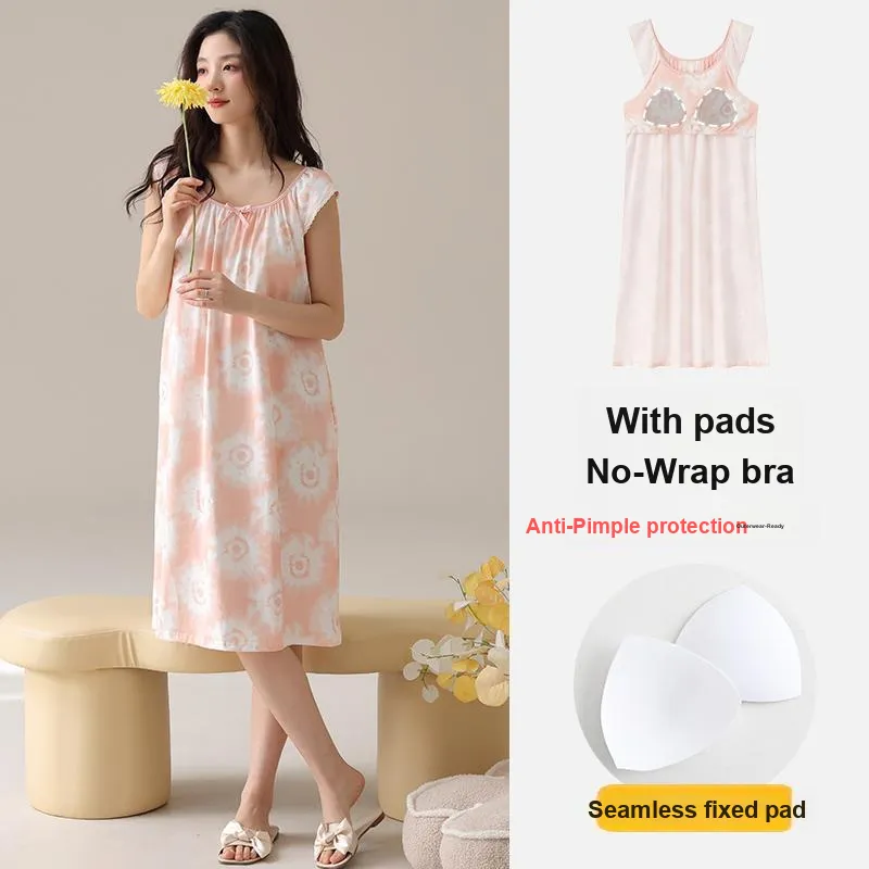 Pretty lady Women's Nightgowns-1