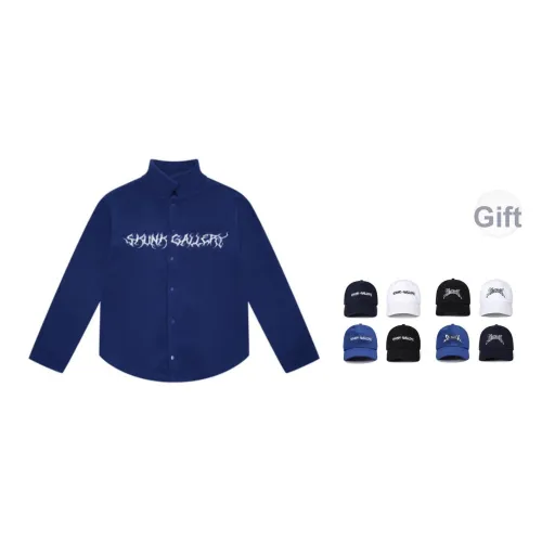 SKUNK GALLERY Вельвет Feel Куртка Унисекс Темно-синий