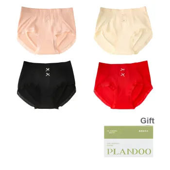 PLANDOO Underpants Women's Shopping Bag 4 Pack