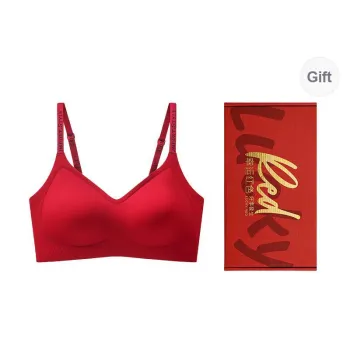 H YXIANG Bra Women's Gift Box Set Red