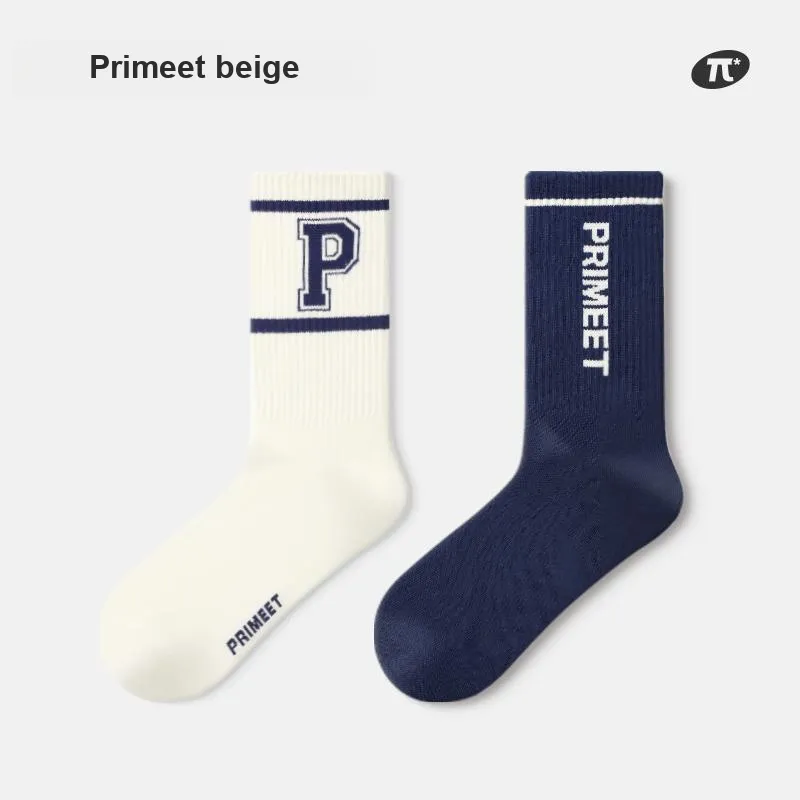 Primeet Mid Calf Socks Unisex 5 Pack-10