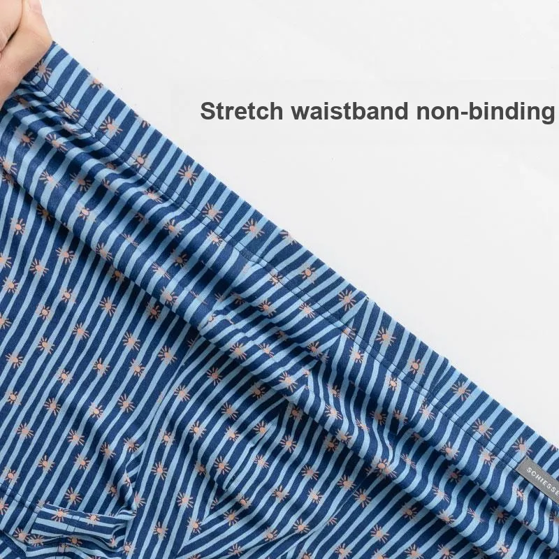 Shuya Underpants Men's 1 Pack Royal Blue-4