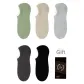 Green+Light Coffee+Light Gray+Dark Gray+Black