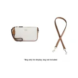 Milk Tea Litchi Grain Leather Strap 67cm[Underarm Style]