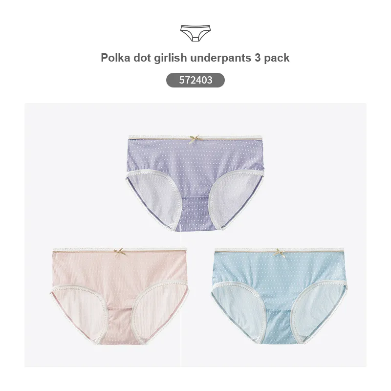 Caramella Underpants Women's 3 Pack-5