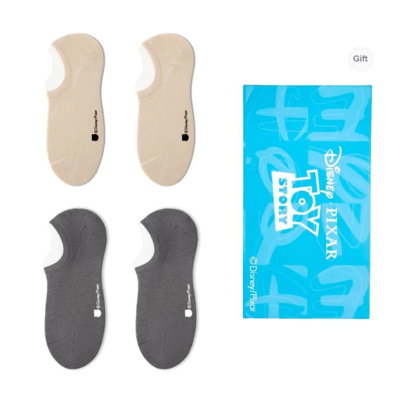 Disney No Show Socks Unisex Box 4 Pack-51