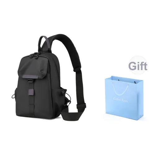 COLINS KEIRS Водоотталкивающая ткань через плечо сумка для велосипеда сумка-слинг обычная унисекс черный серый