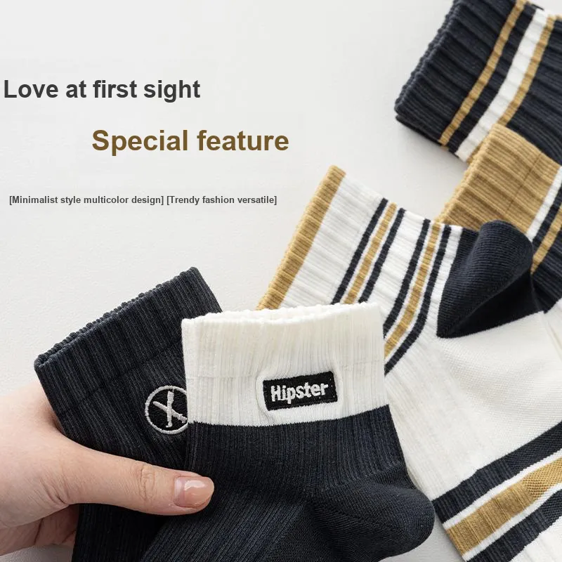 Cotton Gene Mid-Calf Socks Men's 7 Pack-26