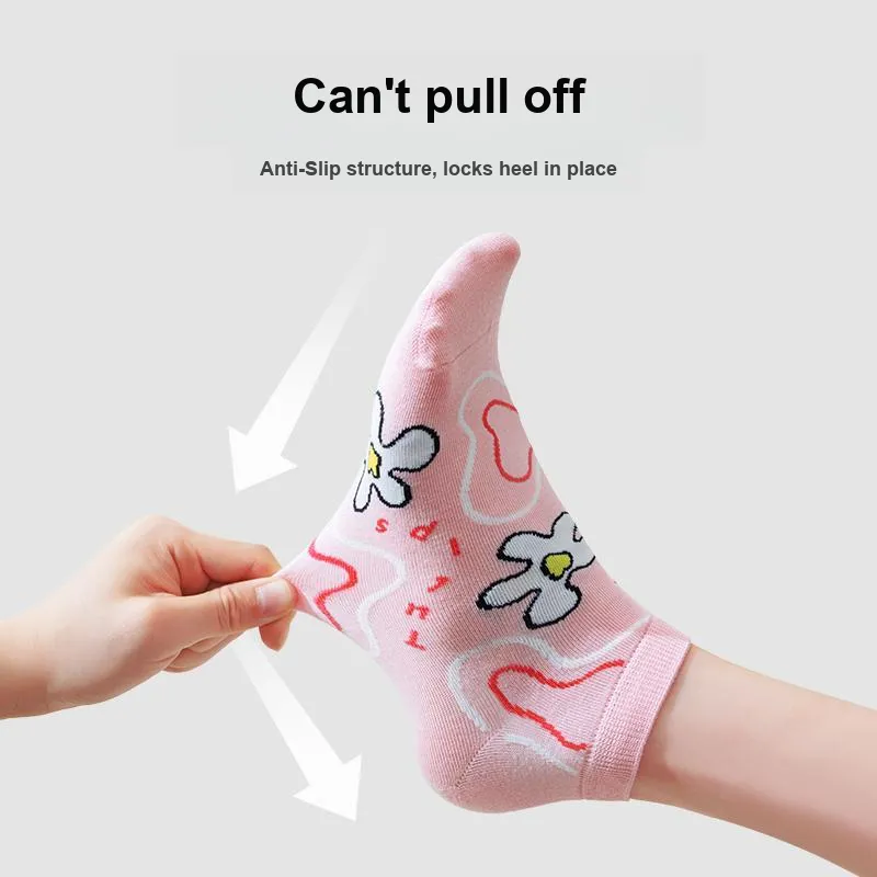 JKN Ankle Socks Unisex 5 Pack Gift Box Set Included-33