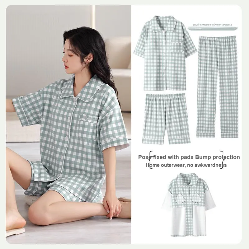 FENTENGCARE Pajama Set Women's Teal-1