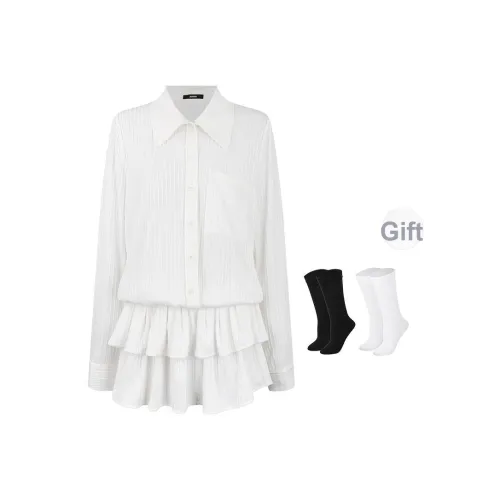 BSEVENI Длинное платье с длинными рукавами женское