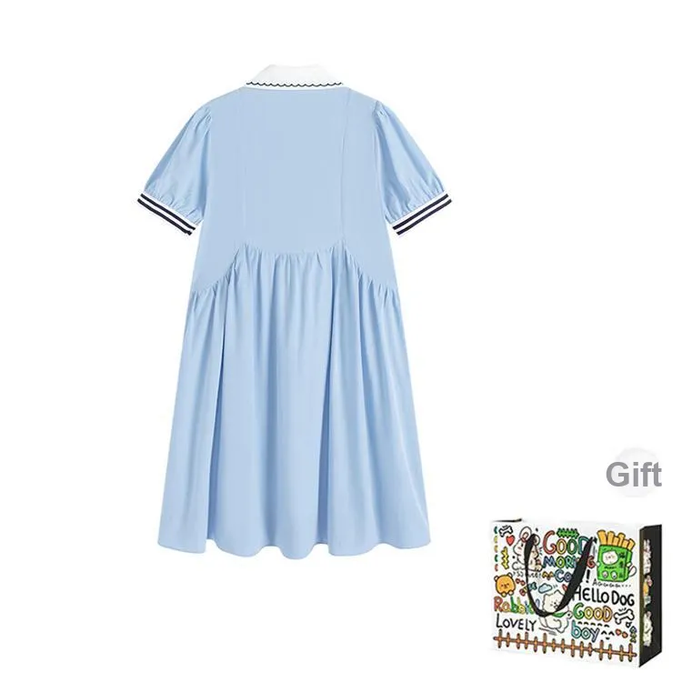 ZVJH Short Sleeved Dress Women's-1