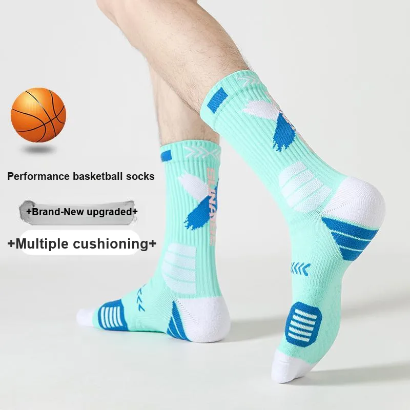 JIAZINI Basketball Socks Men's 3 Pack-1