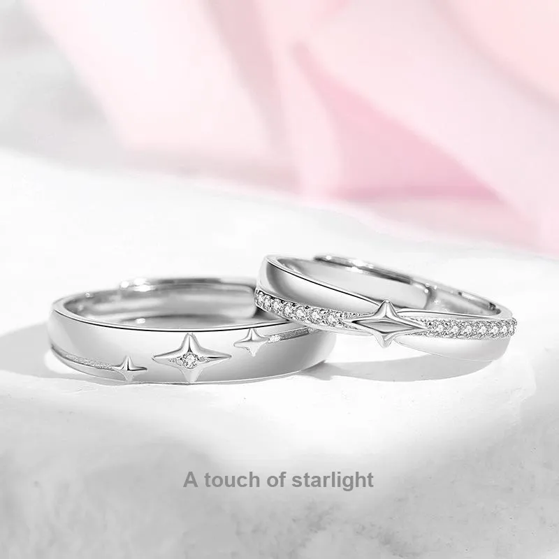 JESCAKOO S925 Silver Rings Unisex-1