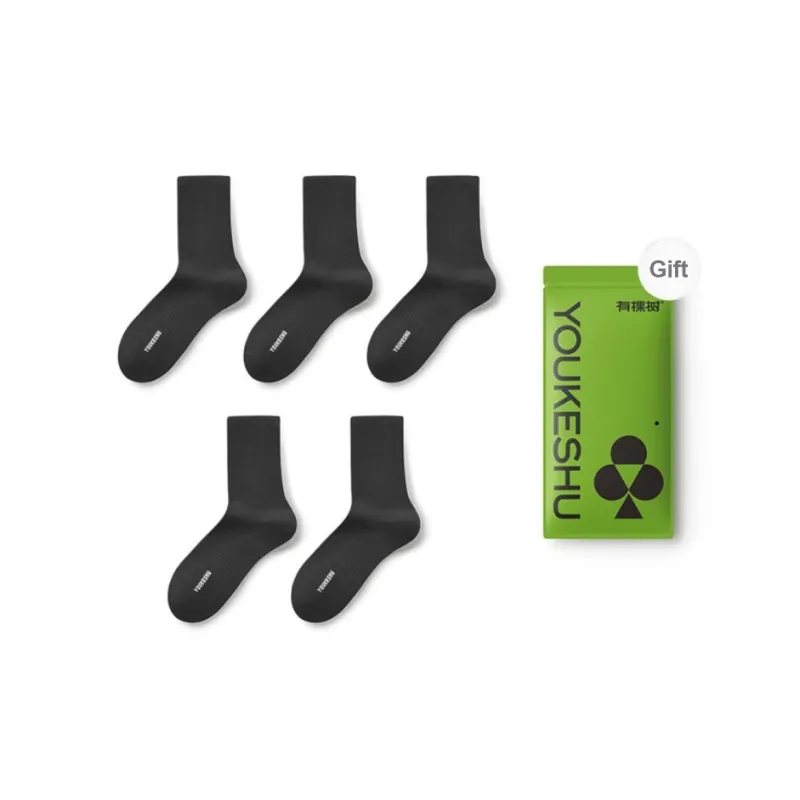 YOUKESHU Men Mid Calf Socks-21