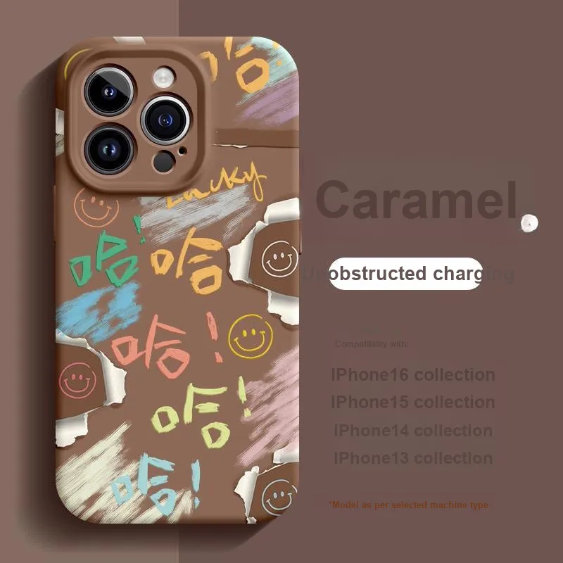 K Touch Silicone Material Phone Cases Compatible With Apple 16 Pro Max/15/14/13/12/11 Series All-11