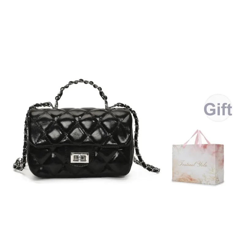 TOUTSEUL YOLO PU Handbag Regular Women's Pink/Silver/Blue/White/Black-29