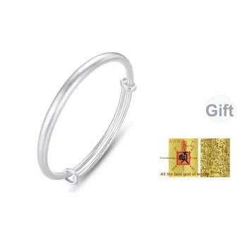 Bear Silversmith High Content Sterling Silver Sterling Silver Bangle Women's