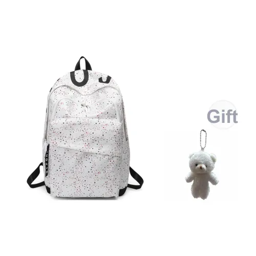 Gerlanx Oxford Рюкзак Стандартный Женский Экрю Черный