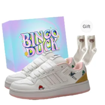 BINGO DUCK Slip Resistant Skateboard Shoes Women's