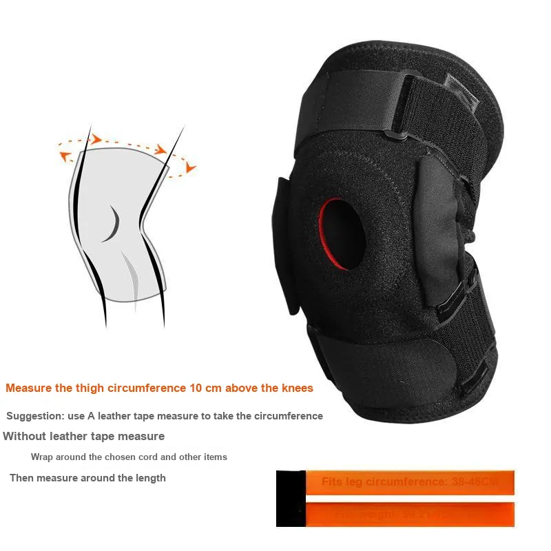 AOLIKES Running Cycling Soccer Badminton Basketball Fitness Unisex Nylon Knee Pads-3
