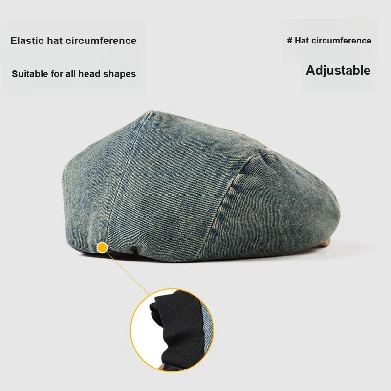 YUZHAOLIN Cotton Berets Women's-3