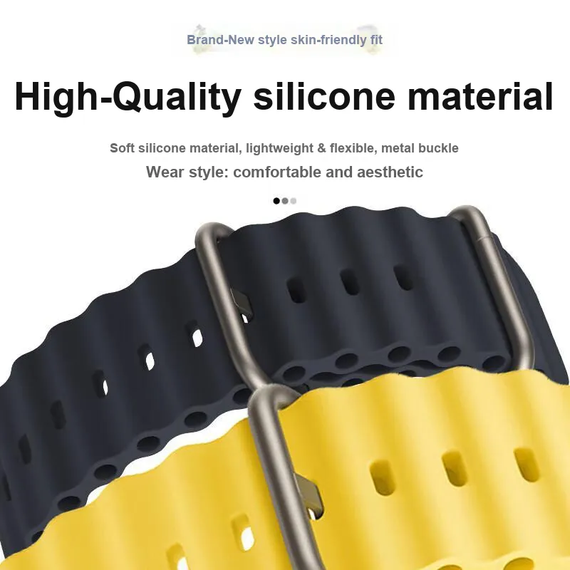 Fly Apple Compatibility Watch Band Silicone Material-20