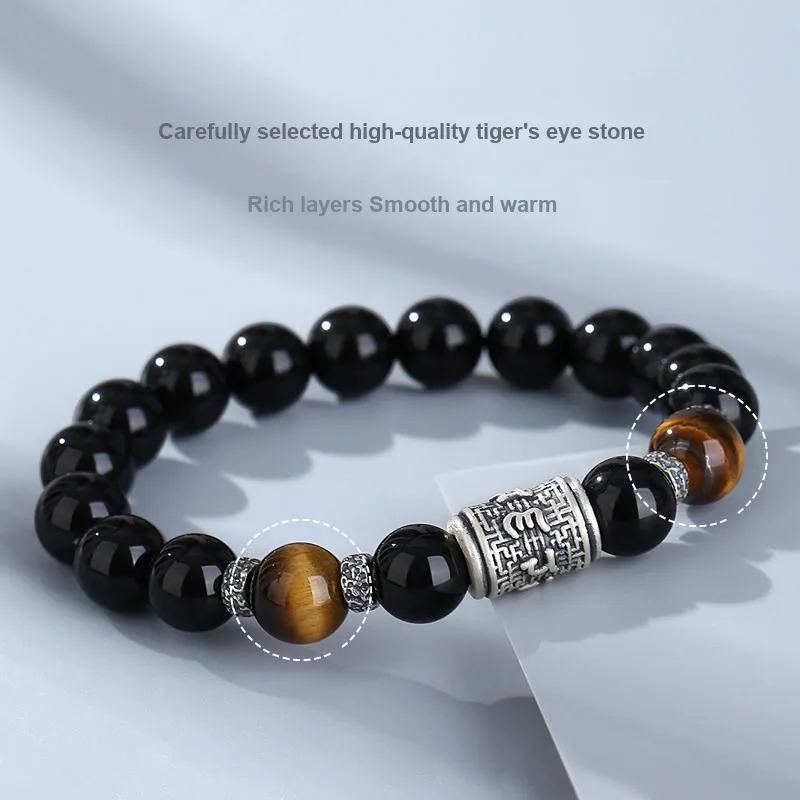 Gramda Obsidian Bracelets Men's-3