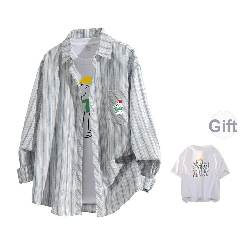 FASTFISH Shirt Unisex Light Coffee