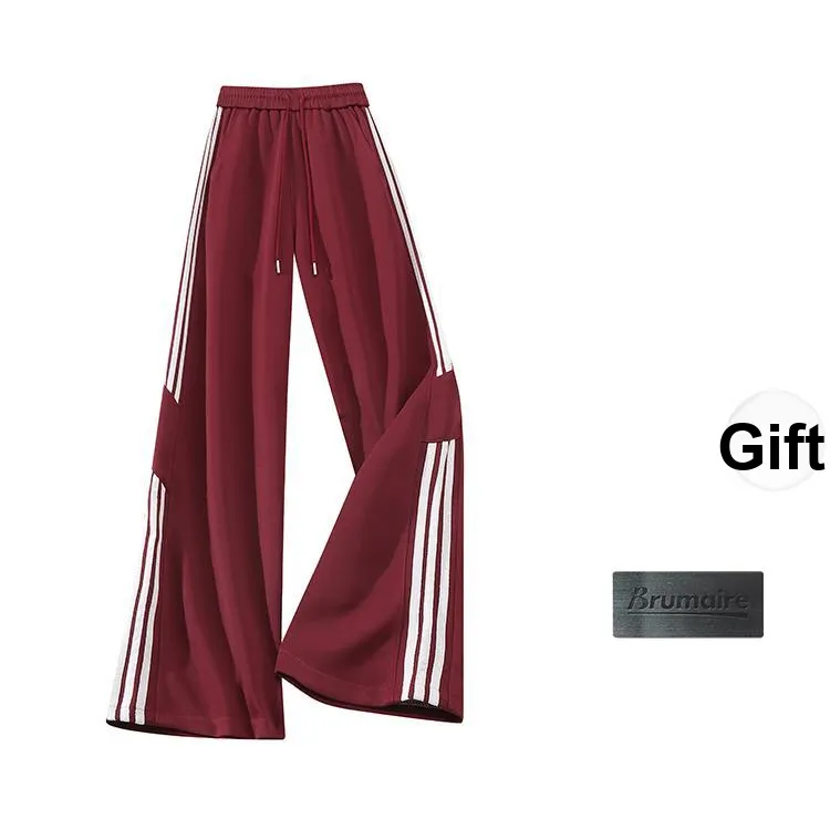 BRUMAIRE Casual Pants Unisex Angora Red Comes With Brooch-0