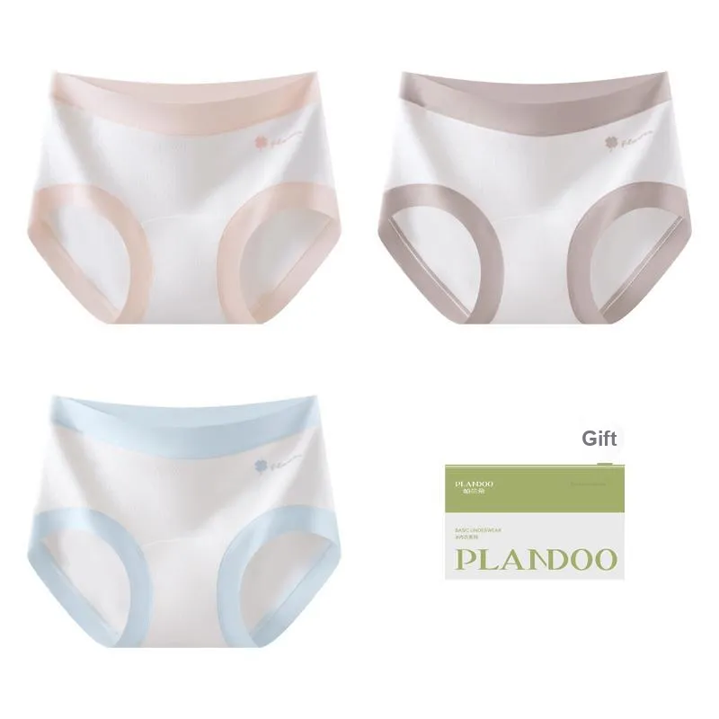 PLANDOO Underpants Women's Shopping Bag 3 Pack-3