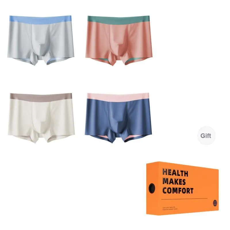 Vine Color Underpants Men's 4 Pack-4