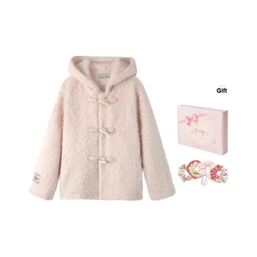 ACAINES Пальто Женское Светло-Розовое