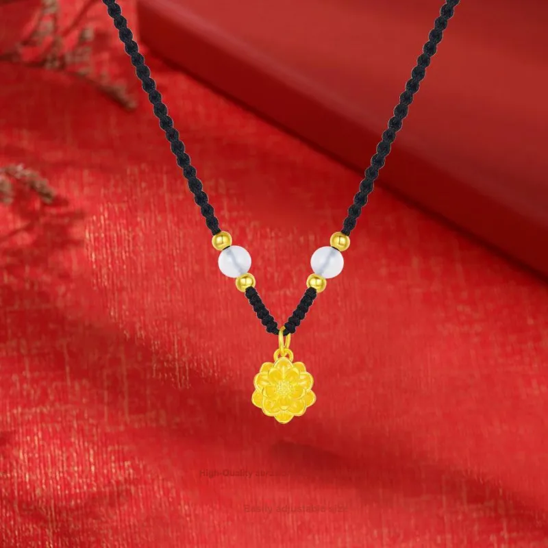 Tkb Wealth Blessing Necklaces Women's-4