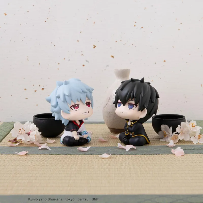 MegaHouse Gintama Gintoki Sakata, Toushirou Hijikata Chibi Figures-1