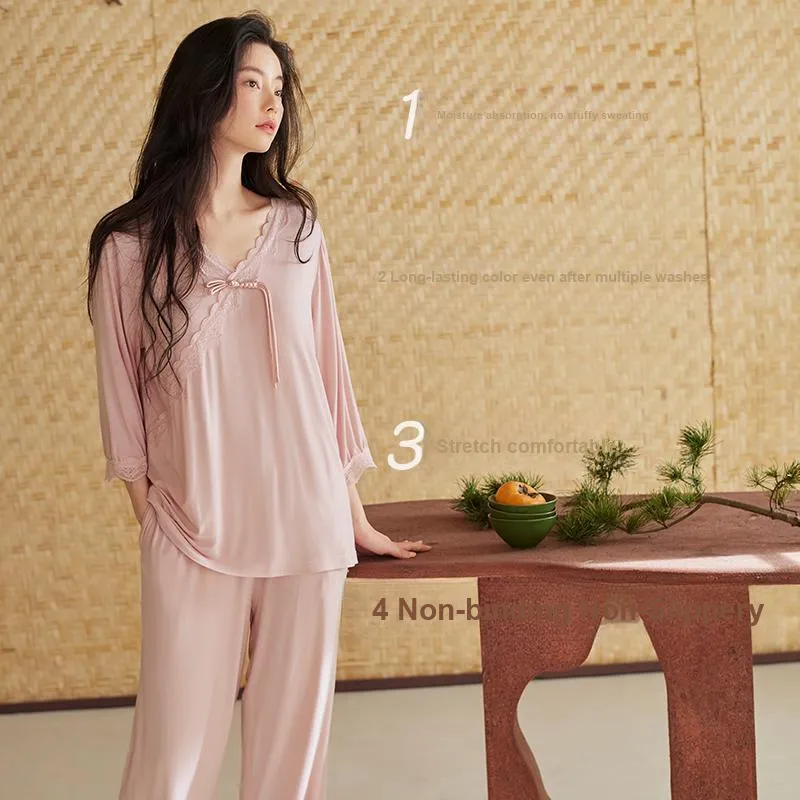 Xuan Liang Women's Pajama Sets-6