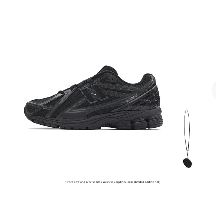 New Balance NB 1906R Running Shoes Unisex Low Top Black