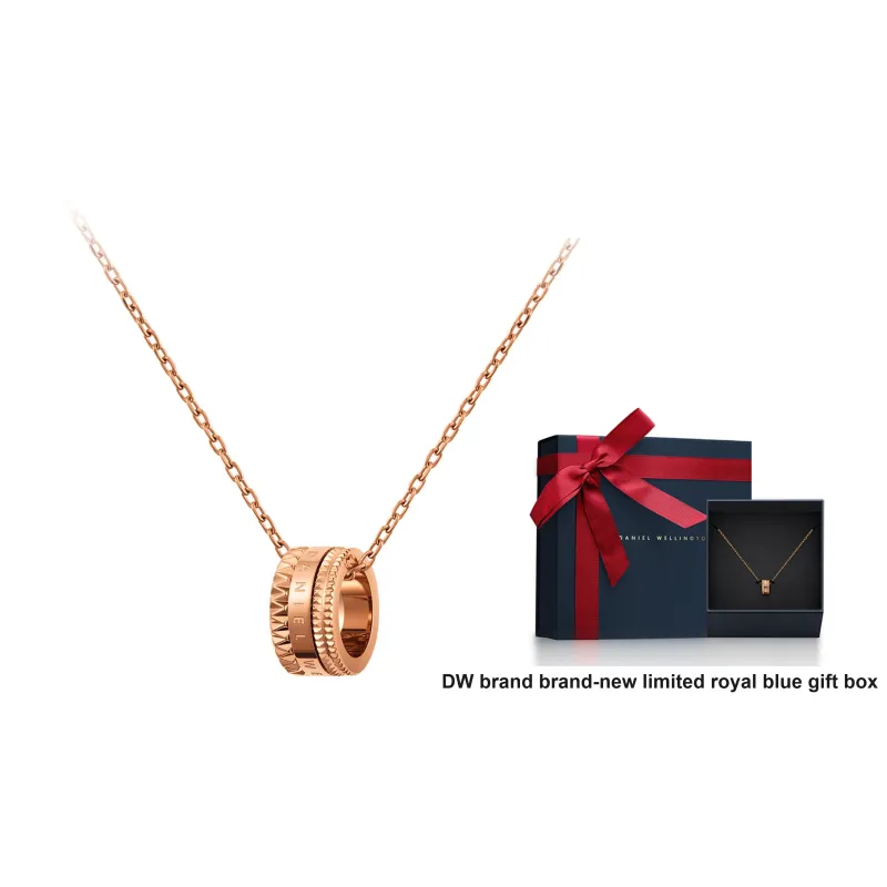 Daniel Wellington Alloy Collarbone Chain Unisex-0