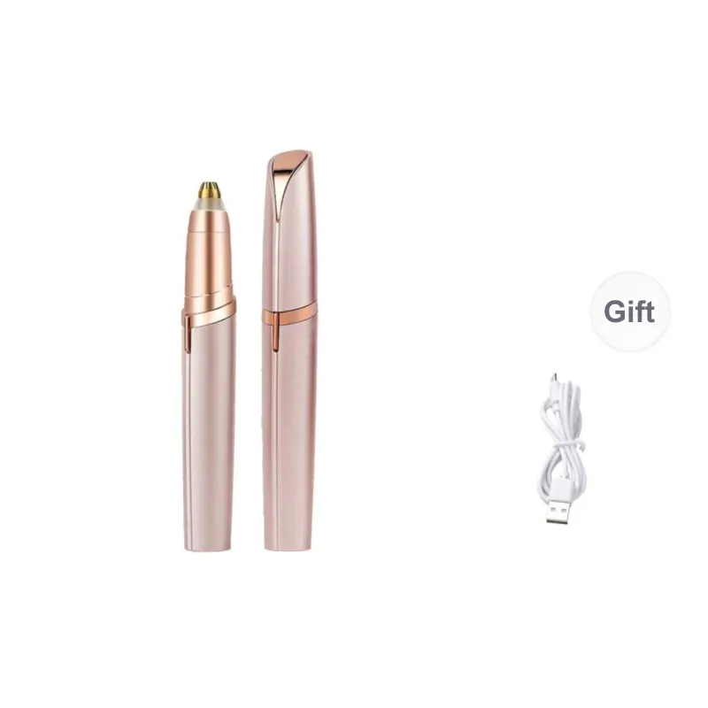 SHANGYELAMEILA Rechargeable Eyebrow Pencils Eyebrow Grooming Tool With Razor-9