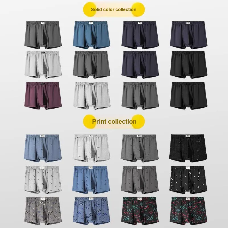 SEPTWOLVES Underpants Men's 4 Piece Gift Box Set+Shopping Bag-29