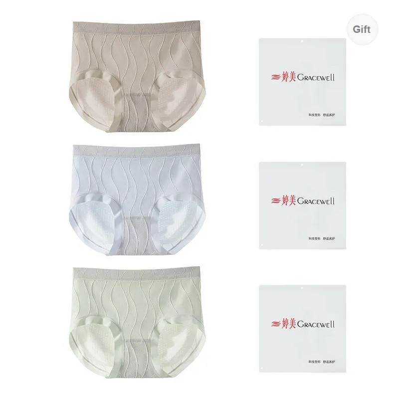 GRACEWELL Underpants Women's Shopping Bag 3 Pack-12