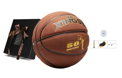 XINSE PU Basketball Brown Size 7 Ball Training