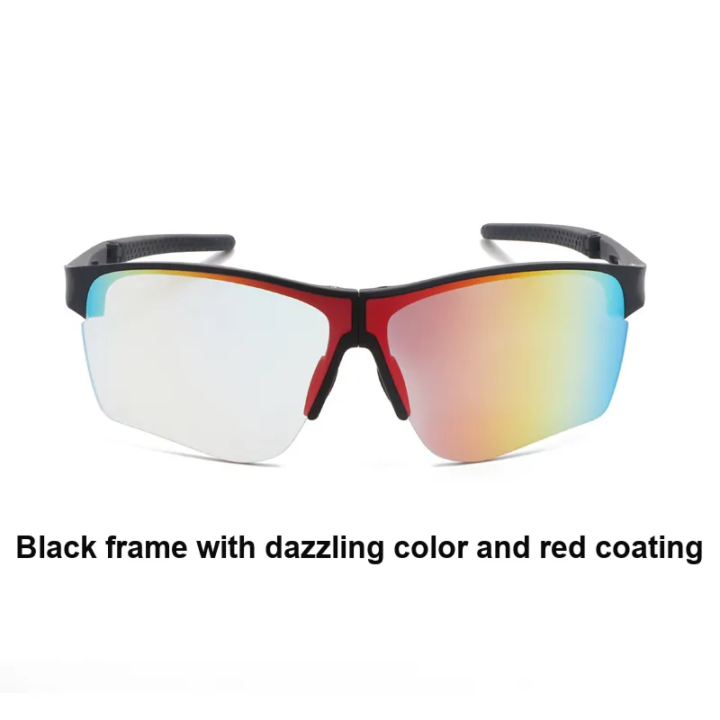 YAWEIKA TR90 Irregular Shape Sports Sunglasses Unisex-5